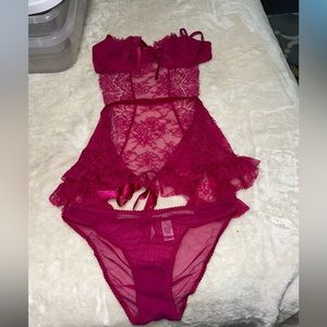 VS backless babydoll lingerie!